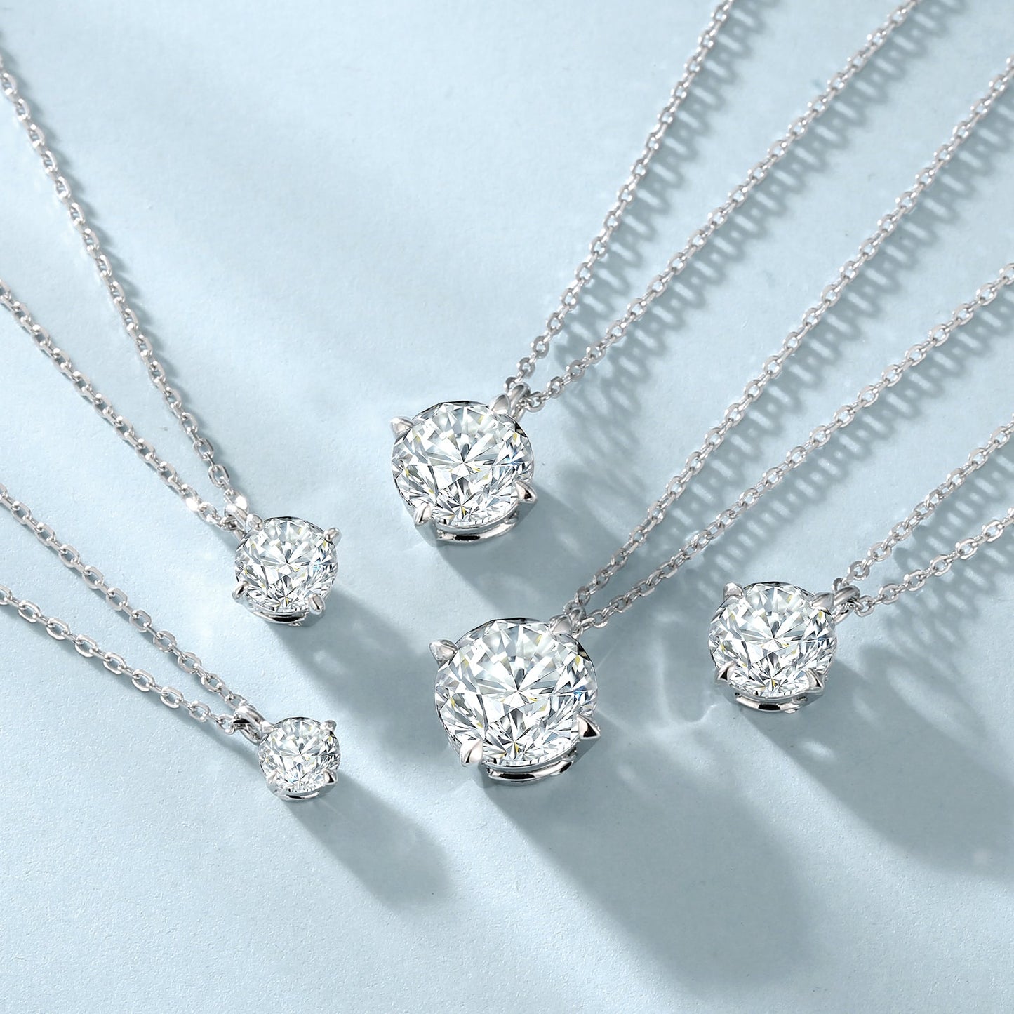 Fortunaide Collana in Argento 925 con Moissanite | Eleganza e Lusso Accessibile Necklaces Position 2