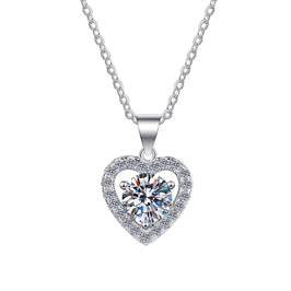 Orogiovane Collana Cuore Éternelle – Gioiello in Argento 925 con Moissanite Position 4