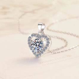 Orogiovane Collana Cuore Éternelle – Gioiello in Argento 925 con Moissanite Position 3